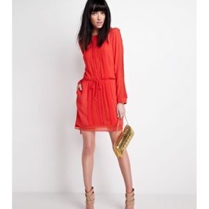 SALE! Diane Von Furstenberg new slice orange dress